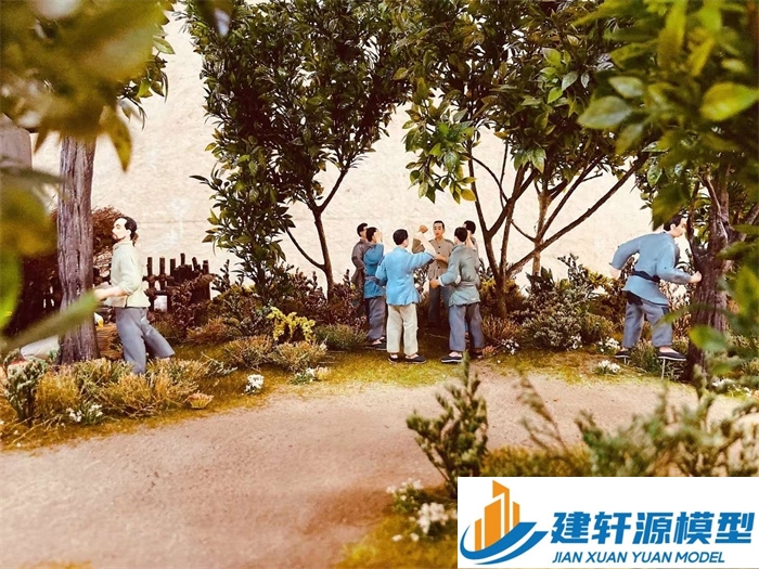 常熟径山·中共临余工委建立场景模型